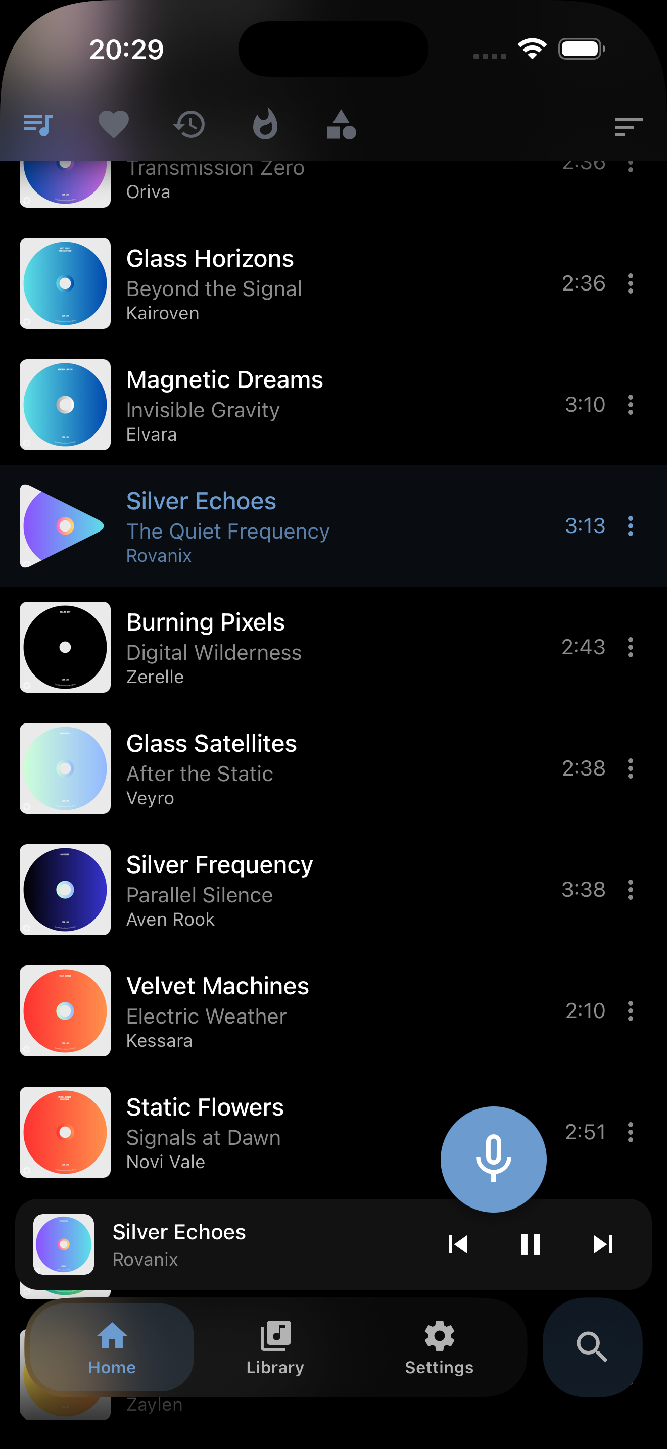 A modern interface for music lovers